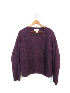 80s Mock Neck Sweater Crop Sleeve Sweater 1980s Sweater with Cowl Neck || Colorful Knit Sweater Retro 80s Jumper Boho Cowl Neck Sweater