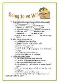 51 Ideas De Will And Going To Gramática Inglesa Actividades De Ingles Ejercicios De Ingles
