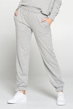 Dua - Heather Grey Sweatpants