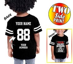 OPAWO Custom Cotton Hockey Sport Jersey Baby Romper Personalized with Name and Number Back Only