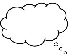 empty word bubble