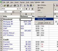 student loan excel