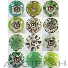 vintage style antique finished ceramic cupboard knobs kitchen door
