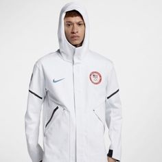 NWT Nike Tech Fleece Windrunner Hoodie Black LTT 805144 010