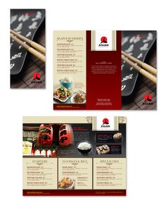 restaurants brochures