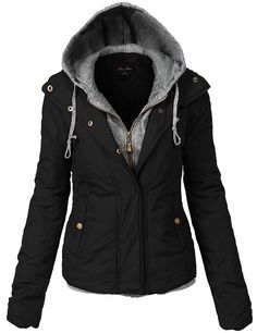 XQS Mens Hi-lo Hem Long Sleeves Fleece Lining PU Leather Trench