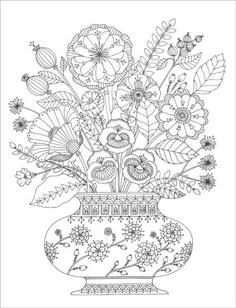 Birds And Botanicals Coloring Collection By Margaret Kimball