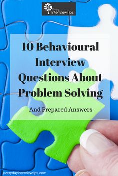 preparing for a behavioural interview