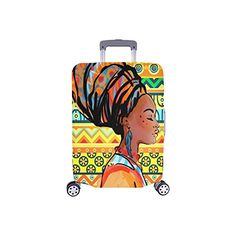 InterestPrint Unisex Duffel Bag Carry-on Bag Overnight Bag Weekender Bag Africa Retro Vintage Style Man on Camel