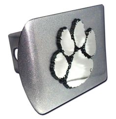 University of Alabama Black with Chrome Crimson Tide Seal NCAA College Sports Metal Trailer Hitch Cover Fits 2 Inch Auto Car Truck Receiver