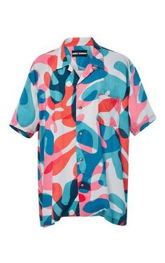 Printed T-Shirt,Abstract Ivy Leaf Buds Fashion Personality Customization