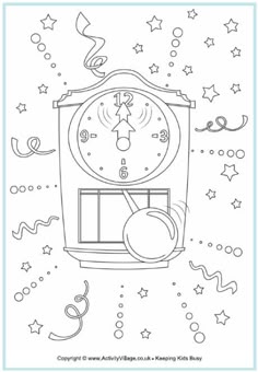 27 Best New Year Coloring Pages Images 27 Best New Year Coloring Pages Images