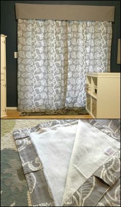 no- sew fleece insulated curtains, a decorating hack | diy- crafts no- sew fleece insulated curtains, a decorating hack | diy- crafts