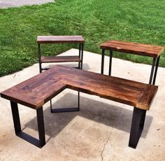 L Shaped Desk Wood L Shaped Desk Wood