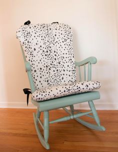 navy chevron custom rocking chair cushions by mayberryandmain