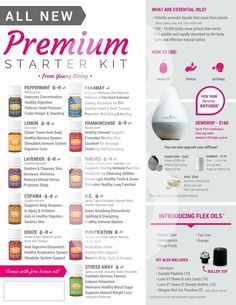 premium starter kit brochure young living by yleomarketing on etsy young living premium starter kit flyer