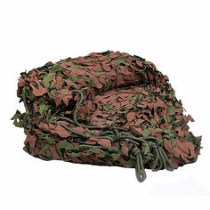 Woodland Camouflage Jagd Tarnnetz Armee Tarnung Camo Hunting Army Military Net D