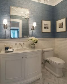 20+ Awesome Small Powder Room Ideas - Trendecora Bathroom Redo, Bathroom Makeover