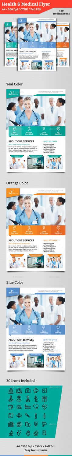 Health \ Medical Doctors Flyer Medical doctor, Flyer template - hospital flyer template Health \ Medical Doctors Flyer Medical doctor, Flyer template - hospital flyer template