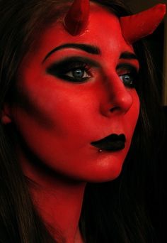 extreme she devil makeup httpwwwmakeupbeecomlook_extreme halloween tutorialhalloween ideashalloween - Devil Halloween Makeup Ideas extreme she devil makeup httpwwwmakeupbeecomlook_extreme halloween tutorialhalloween ideashalloween - Devil Halloween Makeup Ideas
