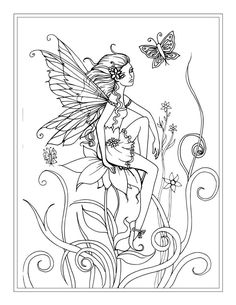 fairy coloring pages fantasy coloring pages pinterest fairy coloring fairy