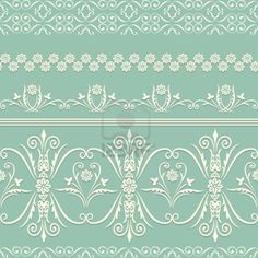 decorative painting lace - Google Search