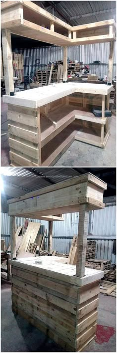 repurposed wood pallet bar Wooden Pallets, Home Projects, Diy Pallet, Pallet Walls, Reclaimed Projects