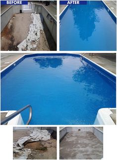 blue wave pool services this pool had a high water table that would the pool works