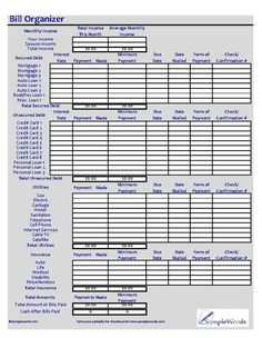 keep track of monthly expenses