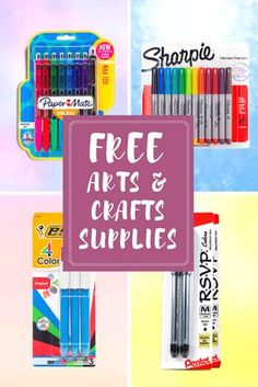 save on arts crafts supplies with free crayola samples from get it