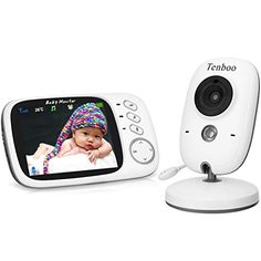 Babyphone mit Kamera Video Baby Monitor Gegensprechfunktion LCD Display COSANSYS