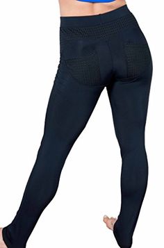 JAVEL Women/'s Solid Knit Leggings