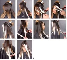 For all my stylists friends who have issues with their sectioning ... For all my stylists friends who have issues with their sectioning ...