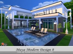 Modern View house by Suzz86 - Sims 3 Downloads CC Caboodle | Sims 3 ... Modern View house by Suzz86 - Sims 3 Downloads CC Caboodle | Sims 3 ...
