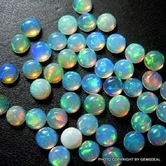 45 Pieces 4 MM Round Natural Aquamarine Blue color cabochon Untreated Loose gemstone calibrated wholesale lot