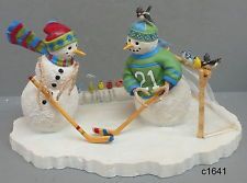 Lenox ~ A SNOWY FORECAST Snowman Holiday Figurine 6.5 /" ~ Lynn Bywaters ~ NIB