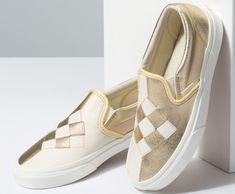 Vintage Pink Diamond Checkboard Slip On Superior Comfort Sneakers Canvas Shoes for Women Fashion
