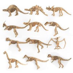 DIY plastic simulation skeleton puzzle dinosaur toy kids educational toy gift EC
