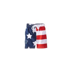 Kanu Surf Boys' American Flag Swim Trunk Kanu Surf Boys' American Flag Swim Trunk