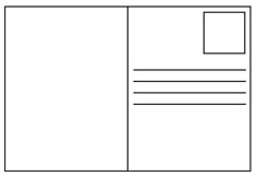 61 best postcard template