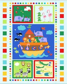Horses quilt top 44 x 60 neon girl blanket toddler quilt This DIY Unfinished Quilt Top can be custom finished for additional fees