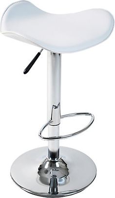Have To It Euro Style Furgus Adjule Bar Stool White 116 Euro Style Fabia Adjule Bar Stool In White