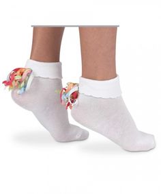 Jefferies Socks Big Eyelet Turn Cuff//Fancy Lace Girls Socks 3 Pack