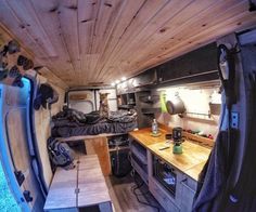 interior of converted camper van 97 chevy van project class b rv