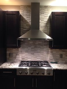 124 Best Backsplash Ideas Pebble And Stone Tile Images In 2018 Polished Grey Brick Stone Tile