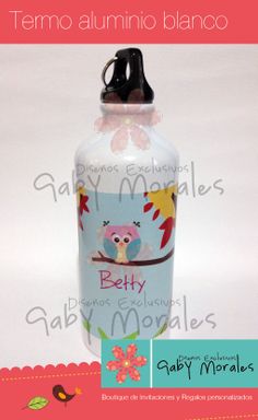 Personalizado De Botella De Agua-Diseño De Pájaro Amarillo