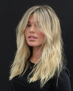 Fine Hair, Medium Length Hair Styles, Long Shag Haircut, Mid Length Hair, Haircut For Square Face