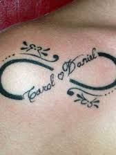 matching infiniti tattoos maybe his name for sure some kind of matching infiniti tattoos maybe his name for sure some kind of