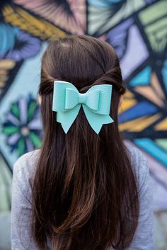 Sunflower Freckles Bow Tie Blue Snowflakes