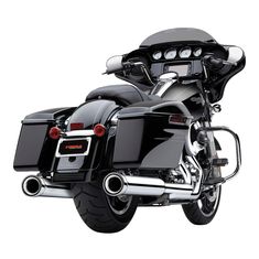 Black Ciro Passenger Drink Holder Compatible for Harley-Davidson Electra Glide Police 2018